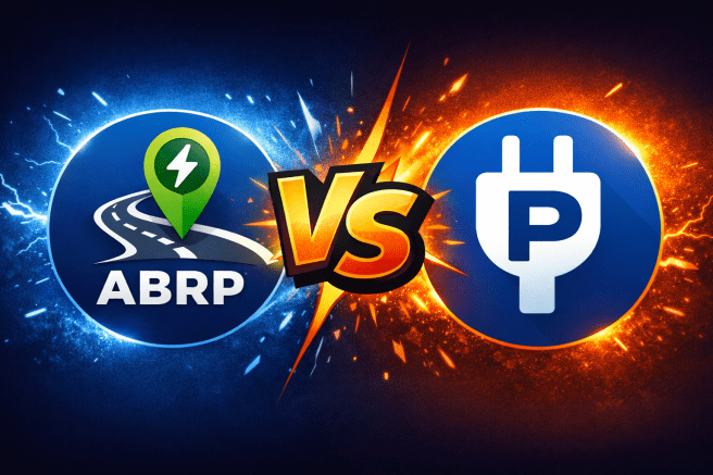 ABRP ou Plugshare para planejar uma viagem com carro eletrico?
