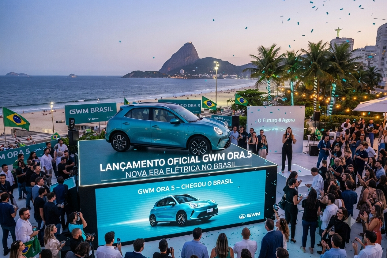 GWM Ora 5 lancamento e vendas no mercado